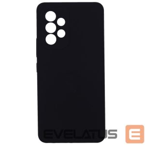 Tagakaaned Evelatus Samsung Galaxy A73 5G Premium Soft Touch Silicone Case Black