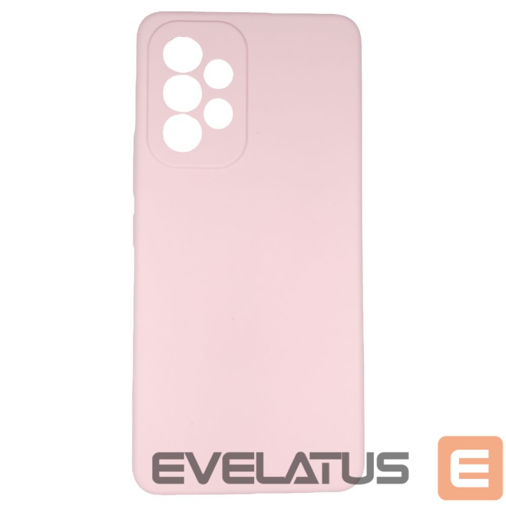 Tagakaaned Evelatus Samsung Galaxy A73 5G Premium Soft TouchSilicone Case Pink Sand
