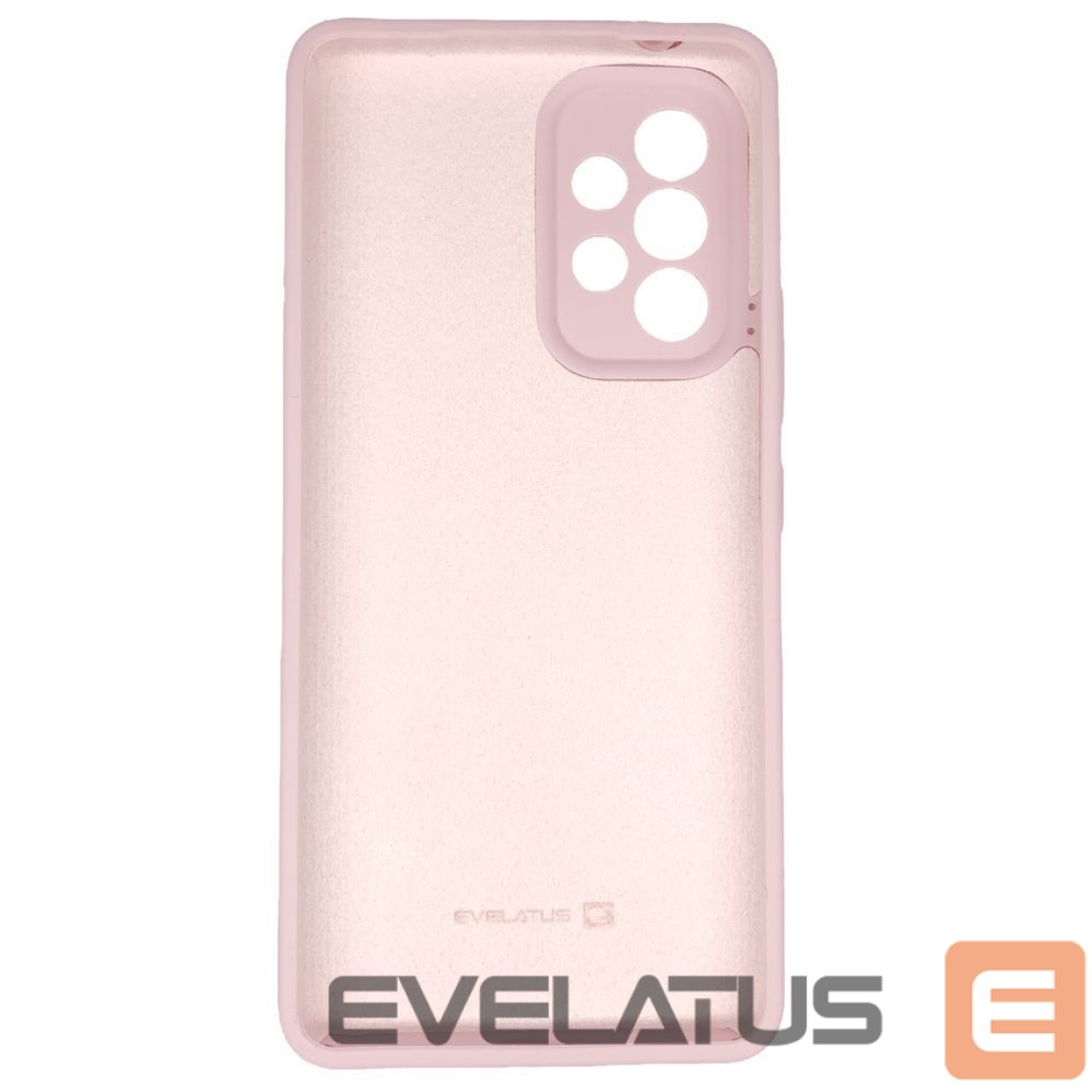 Tagakaaned Evelatus Samsung Galaxy A73 5G Premium Soft TouchSilicone Case Pink Sand