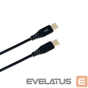 Kaabel iLike  iLike Evelatus Charging Cable Type-C to Type-C CTT01 Black