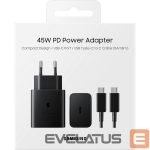 Adaptrid Samsung  Samsung 45W Power Adapter incl. 5A Cable EP-T4510XBEGEU Black