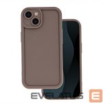 Tagakaaned iLike Samsung Galaxy A15 4G / A15 5G Rim TPU case Brown