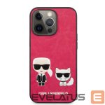 Tagakaaned Karl Lagerfeld Apple iPhone 13 Pro  Choupette PU Leather Case Fuchsia