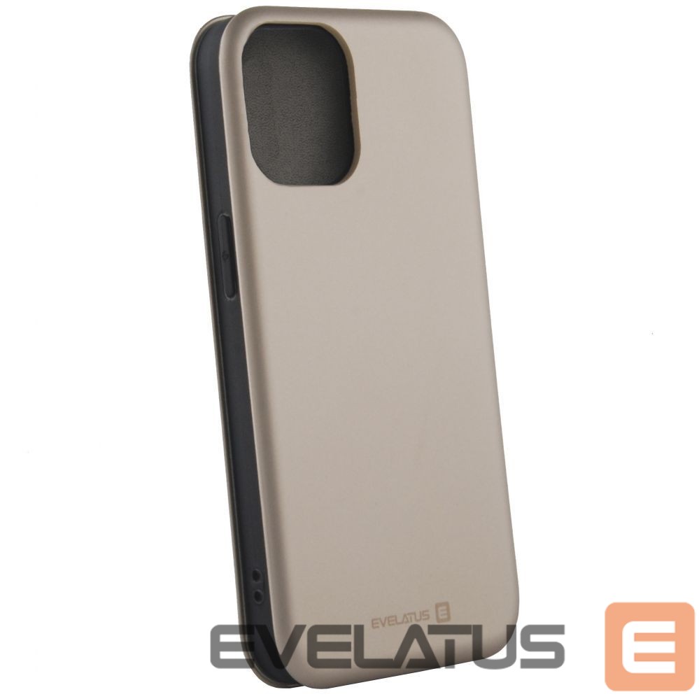 Kaaned - kaaned Evelatus Apple iPhone 12/12 Pro Book Case Gold