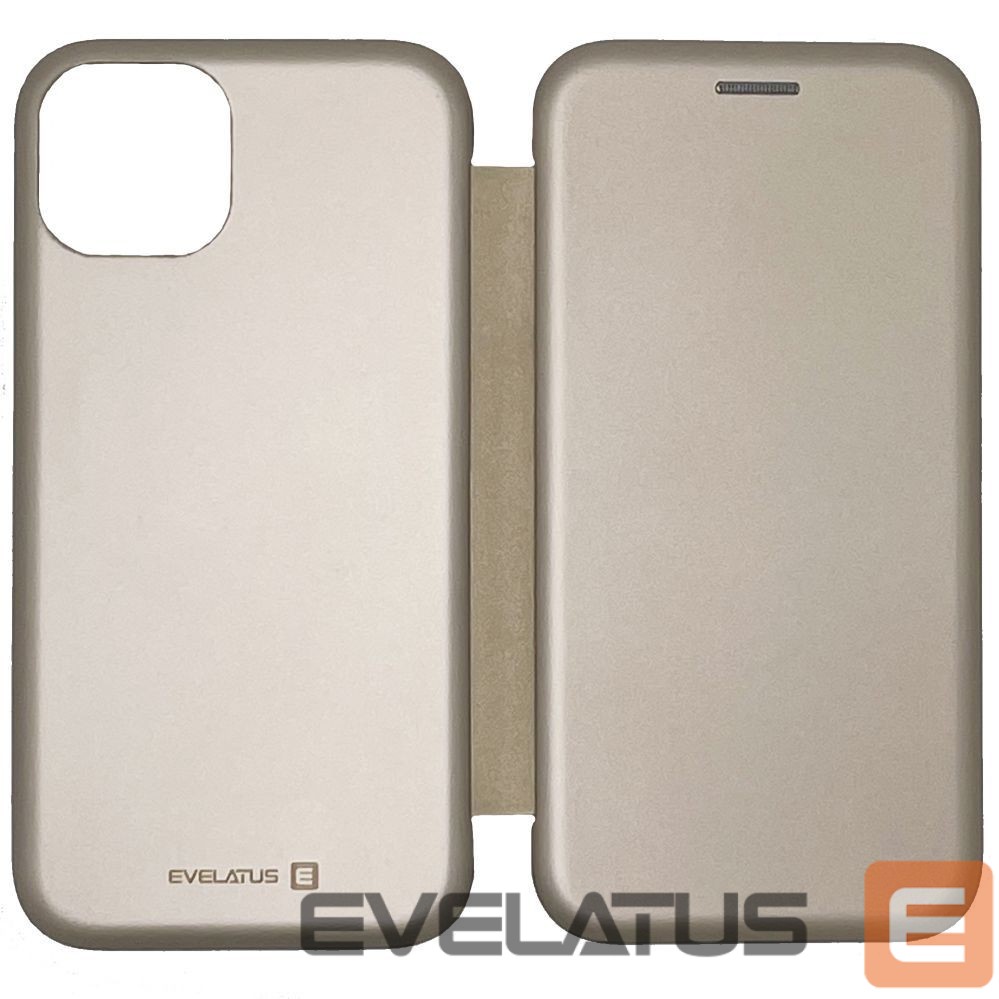 Kaaned - kaaned Evelatus Apple iPhone 13 Pro Book Case Gold