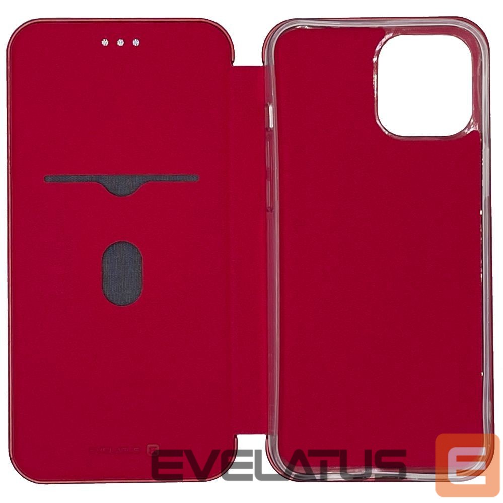 Kaaned - kaaned Evelatus Apple iPhone 13 Pro Book Case Red