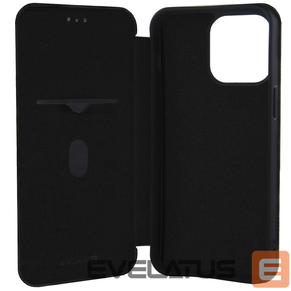 Kaaned - kaaned Evelatus Apple iPhone 13 Pro Max Book Case Black