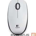 Arvutihiir Logitech  B100 White, Portable Optical Mouse 