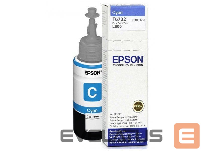 Tarvikud ja tarvikud EPSON T6732 Ink bottle 70ml Ink Cartridge, Cyan