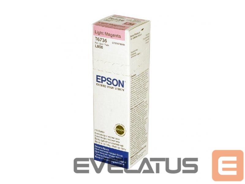 Tarvikud ja tarvikud EPSON T6736 Ink bottle 70ml Ink Cartridge, Light Magenta