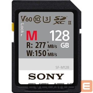 Mälukaardid Sony  128 GB SF-M Series UHS-II SD Memory Card