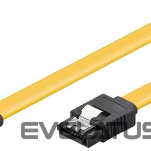Kaabel Goobay  SATA cable  PC data cable; 6 Gbps; 90° clip 95020 