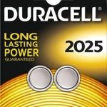 Muu arvutitarvik Duracell  Button Cells  DL2025 Lithium, 2 pc(s) 