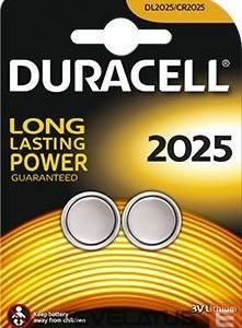 Muu arvutitarvik Duracell  Button Cells  DL2025 Lithium, 2 pc(s) 