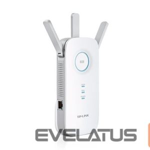 Ruuterid TP-Link  Extender  RE450 802.11ac, 2.4GHz/5GHz, 450+1300 Mbit/s, 10/100/1000 Mbit/s, Ethernet LAN (RJ-45) ports 1, Antenna type 3xExternal 