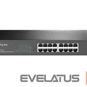 Server – muud tarvikud TP-Link  Switch TL-SG1016DE Web Managed, Rackmountable, 1 Gbps (RJ-45) ports quantity 16 