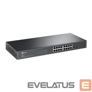 Server – muud tarvikud TP-Link  JetStream Smart Switch TL-SG2218 10/100/1000 Mbps (RJ-45), Web managed, Rackmountable, Ethernet LAN (RJ-45) ports 16, SFP ports quantity 2 