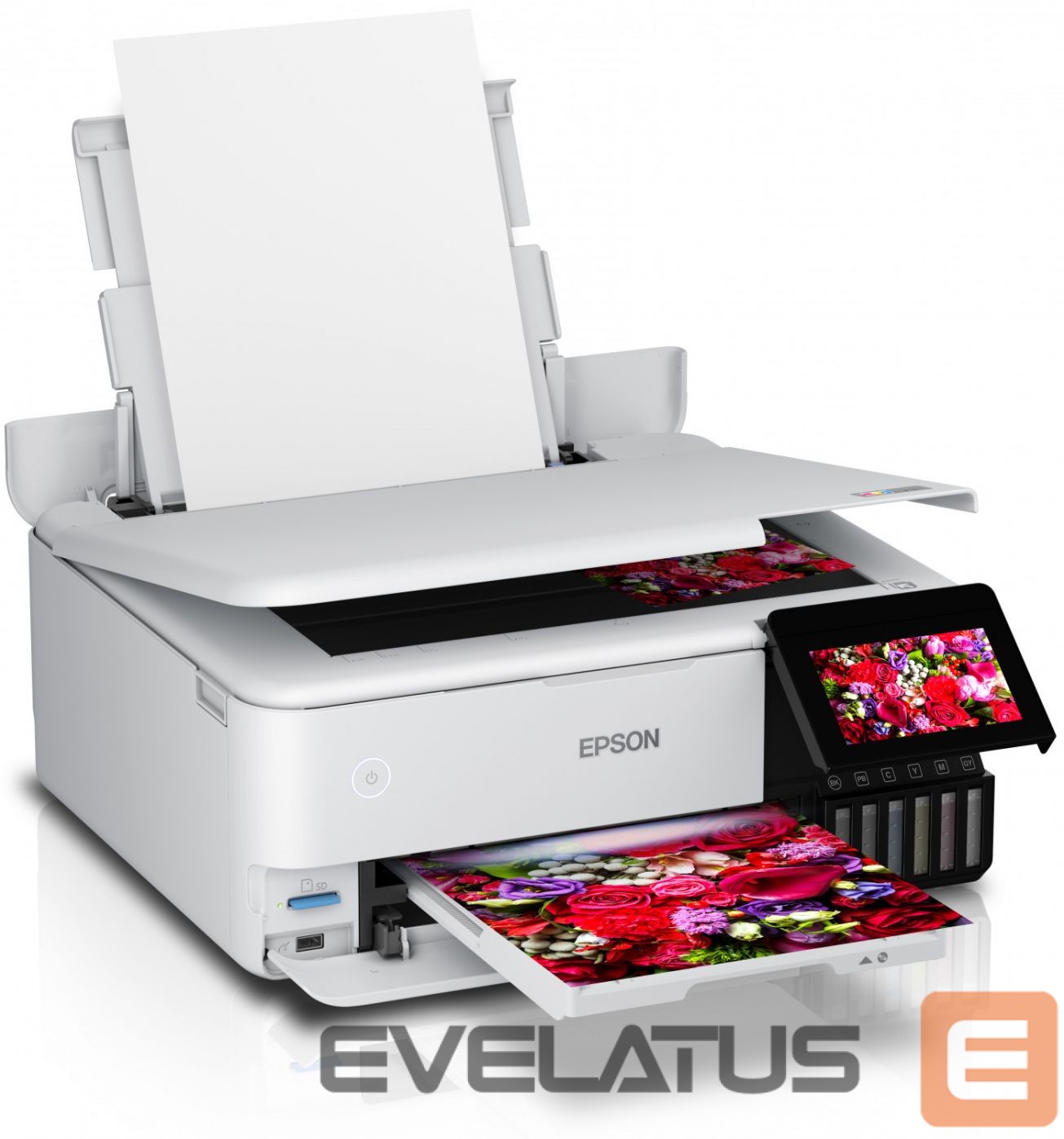 Printerid EPSON Wireless Photo Printer EcoTank L8160 Colour, Inkjet, A4, Wi-Fi, Grey