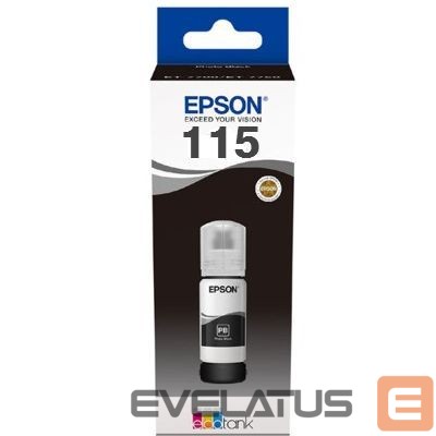 Tarvikud ja tarvikud EPSON 115 ECOTANK Ink Bottle, Black