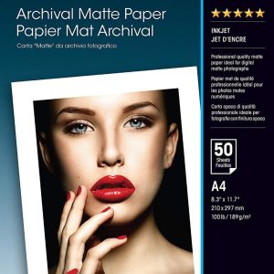 Kontoritarbed EPSON  Archival Matte Paper - A4 - 50 Sheets A4