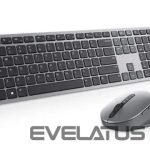 Arvuti klaviatuur Dell  Premier Multi-Device Keyboard and Mouse  KM7321W  Wireless, Batteries included, RU, Titan grey 