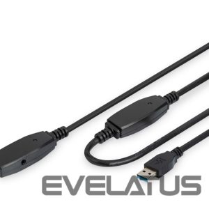 Kaabel Digitus  USB Extension cable DA-73105 USB 3.0, 10 m, Black 