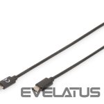 Kaabel Digitus  USB Type-C Connection Cable AK-300138-030-S USB Male 2.0 (Type C), USB Male 2.0 (Type C), Black, 3 m 