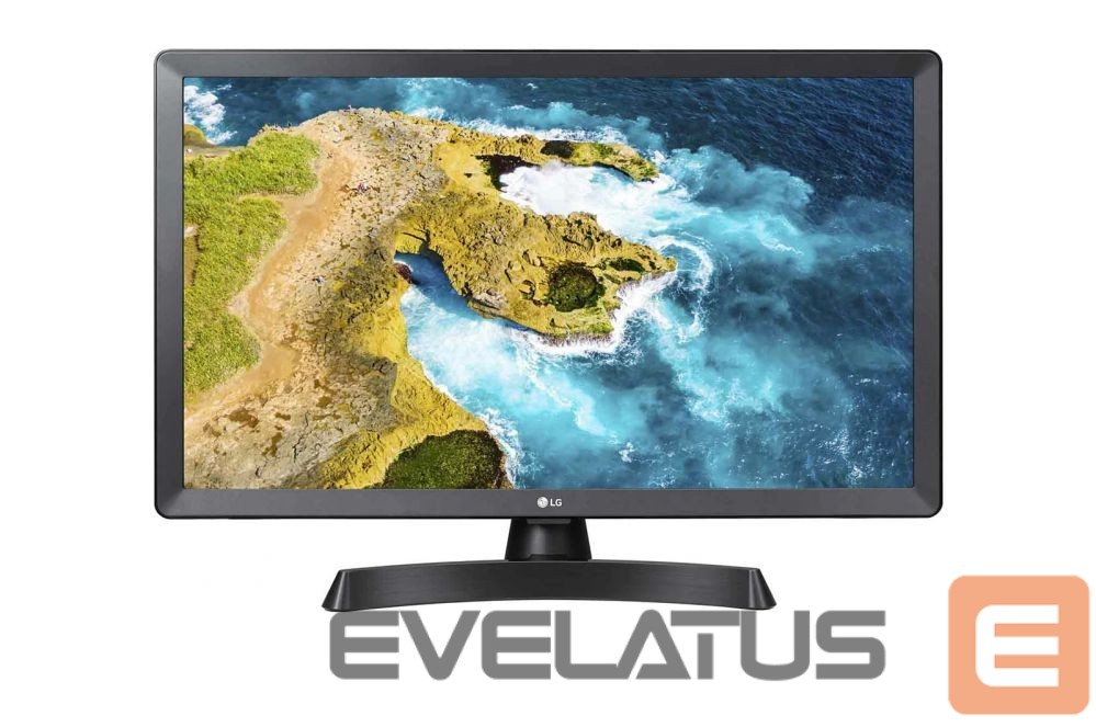 Monitorid LG Monitor 24TQ510S-PZ 23.6 ", VA, HD, 1366 x 768, 16:9, 14 ms, 250 cd/m², Black, 60 Hz, HDMI ports quantity 2