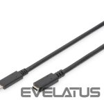 Kaabel Digitus  USB Type-C Extension Cable AK-300210-020-S USB Male 2.0 (Type C), USB Female 2.0 (Type C), Black, 2 m 