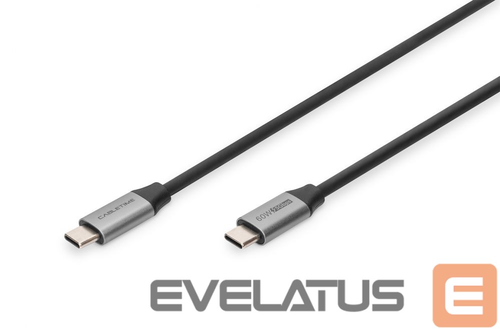 Kaabel Digitus DB-300220-010-S USB-C to USB-C, USB-3.0 Gen.1, 1 m