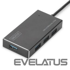 Kaabel Digitus  USB 3.0 Hub, 4-port Incl. 5V/2A power supply DA-70240-1 