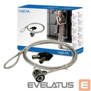 Kõrvaklapid mikrofoniga Logilink  Notebook Security Lock 1.5 m 