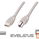 Kaabel Logilink  USB 2.0 connection cable  USB A male, USB B male, 3 m, Black