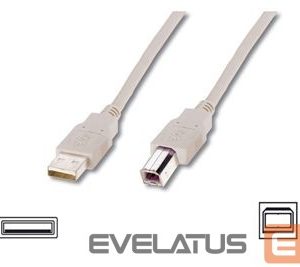 Kaabel Logilink  USB 2.0 connection cable  USB A male, USB B male, 3 m, Black