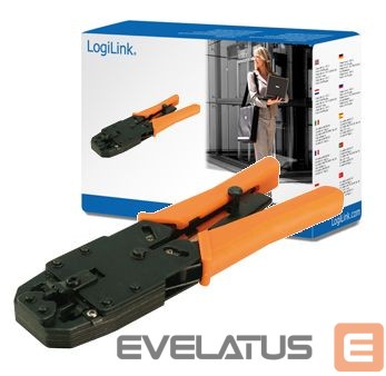 Server – muud tarvikud Logilink Crimping tool universal with cutter and isolater metal