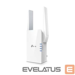 Ruuterid TP-Link  Extender  RE505X 802.11ax, 2.4GHz/5GHz, 300+1200 Mbit/s, 10/100/1000 Mbit/s, Ethernet LAN (RJ-45) ports 1, Antenna type 2xExternal 