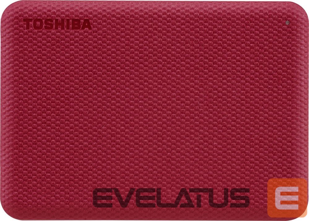 Mälupulk Toshiba Canvio Advance HDTCA20ER3AA 2000 GB, 2.5 ", USB 3.2 Gen1, Red