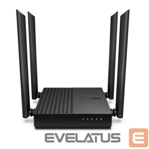 Ruuterid TP-Link  AC1200 Wireless MU-MIMO Wi-Fi Router Archer C64 802.11ac, 867+400 Mbit/s, Ethernet LAN (RJ-45) ports 4, MU-MiMO Yes, Antenna type 4 x Fixed 