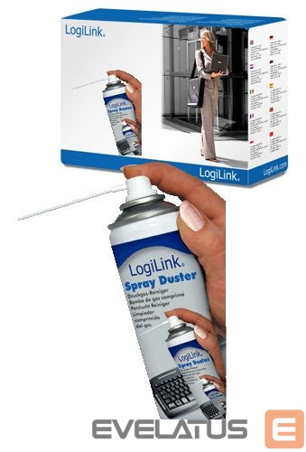 Kontoritarbed Logilink Cleaning Duster Spray (400 ml) Compressed air cleaner, 400 ml