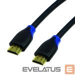 Monitori tarvik Logilink  CH0061 HDMI Cable 2.0 bulk M/M 1.0m black 