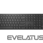 Arvuti klaviatuur Dell  Pro Keyboard and Mouse (RTL BOX)  KM5221W Wireless, Batteries included, RU, Black 