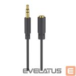 Kaabel Goobay  Headphone and audio AUX extension cable; 3.5 mm; 3-pin; slim 97122 