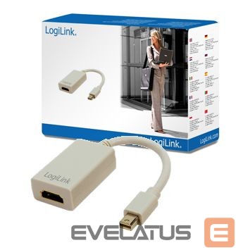 Üleminek Logilink Adapter Mini DisplayPort to HDMI with Audio: HDMI A, Mini DisplayPort