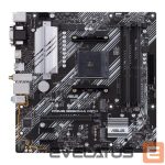 Intel protsessori emaplaat Asus  PRIME B550M-A WIFI II Processor family AMD, Processor socket AM4, DDR4 DIMM, Memory slots 4, Supported hard disk drive interfaces 	SATA, M.2, Number of SATA connectors 4, Chipset AMD B550, microATX 