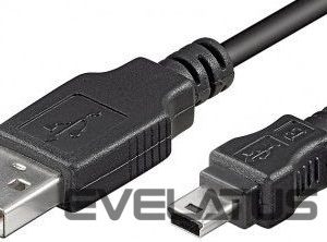 Kaabel Logilink  USB MINI-B 5-pin 180 Cert 1.8m Mini-USB B, USB A, 1.8 m, Black 