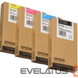 Tarvikud ja tarvikud EPSON  T612400 Ink cartrige,  Yellow, Singlepack, 220 ml 