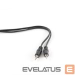 Kaabel Cablexpert  1.2m, 3.5mm/3.5mm, M/M 1.2 m, Black 