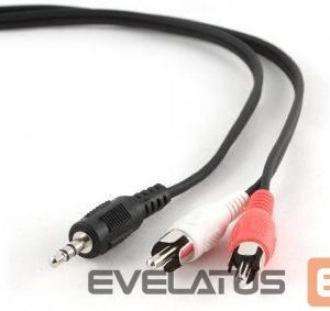 Kaabel Cablexpert  1.5m, 3.5mm/2xRCA, M/M 1.5 m, Black, Red, White 