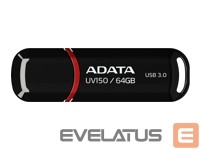 Mälupulk ADATA  ADATA UV150 64GB USB3.0 Stick Black 
