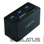 Üleminek Logilink  USB 3.0 Hub with All-in-One Card Reader